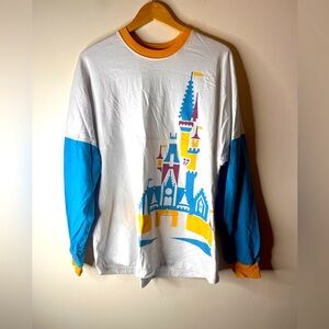 DISNEY WORLD 50TH ANNIVERSARY VAULT COLLECTION SPIRIT JERSEY SHIRT CASTLE XL